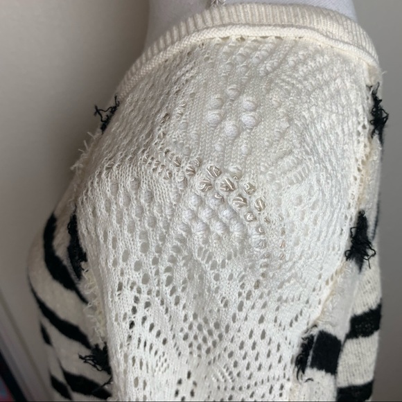 We the Free People Striped Lightweight Sweater - Picture 3 of 10